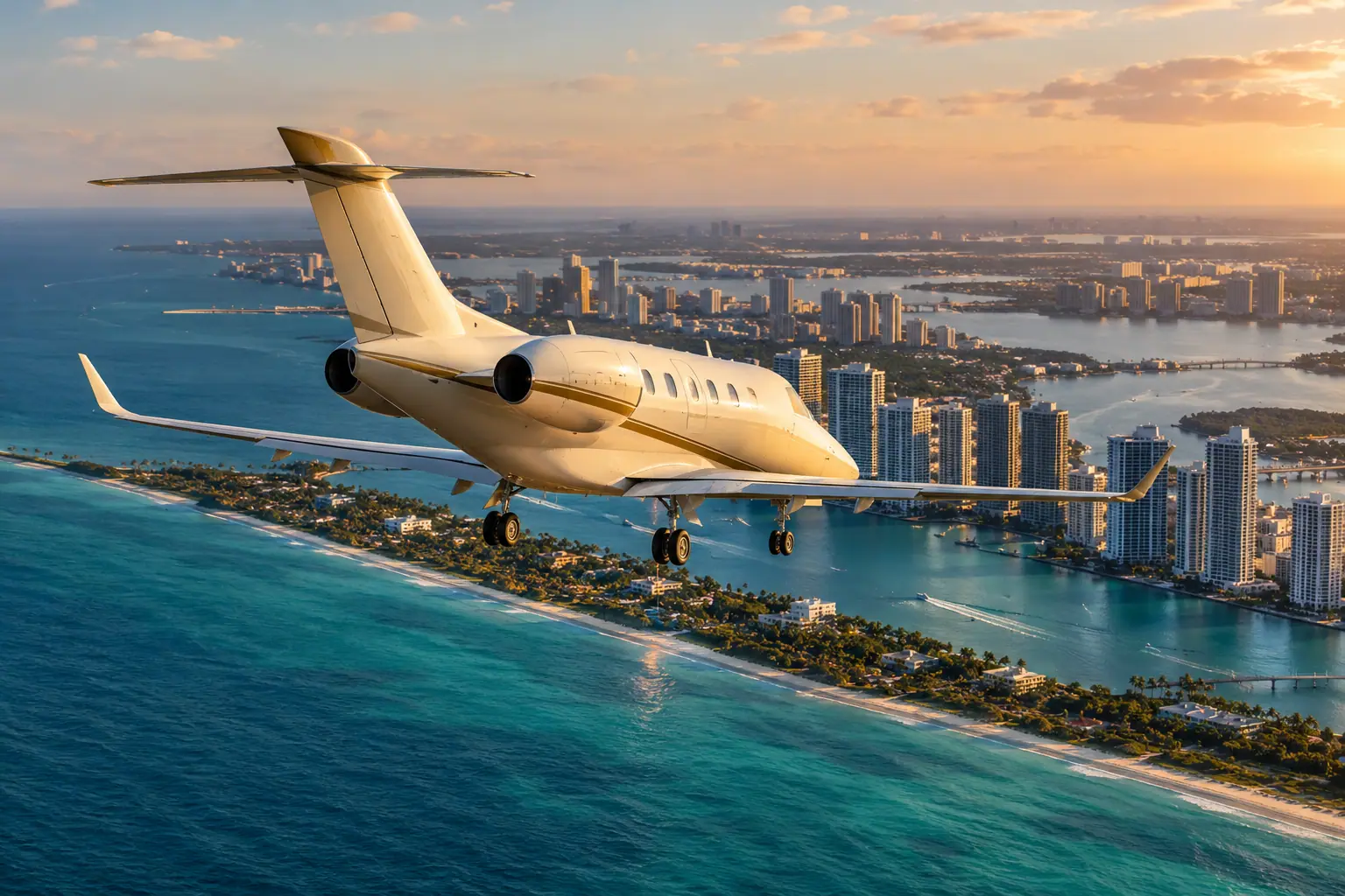 Private jet New York to Miami